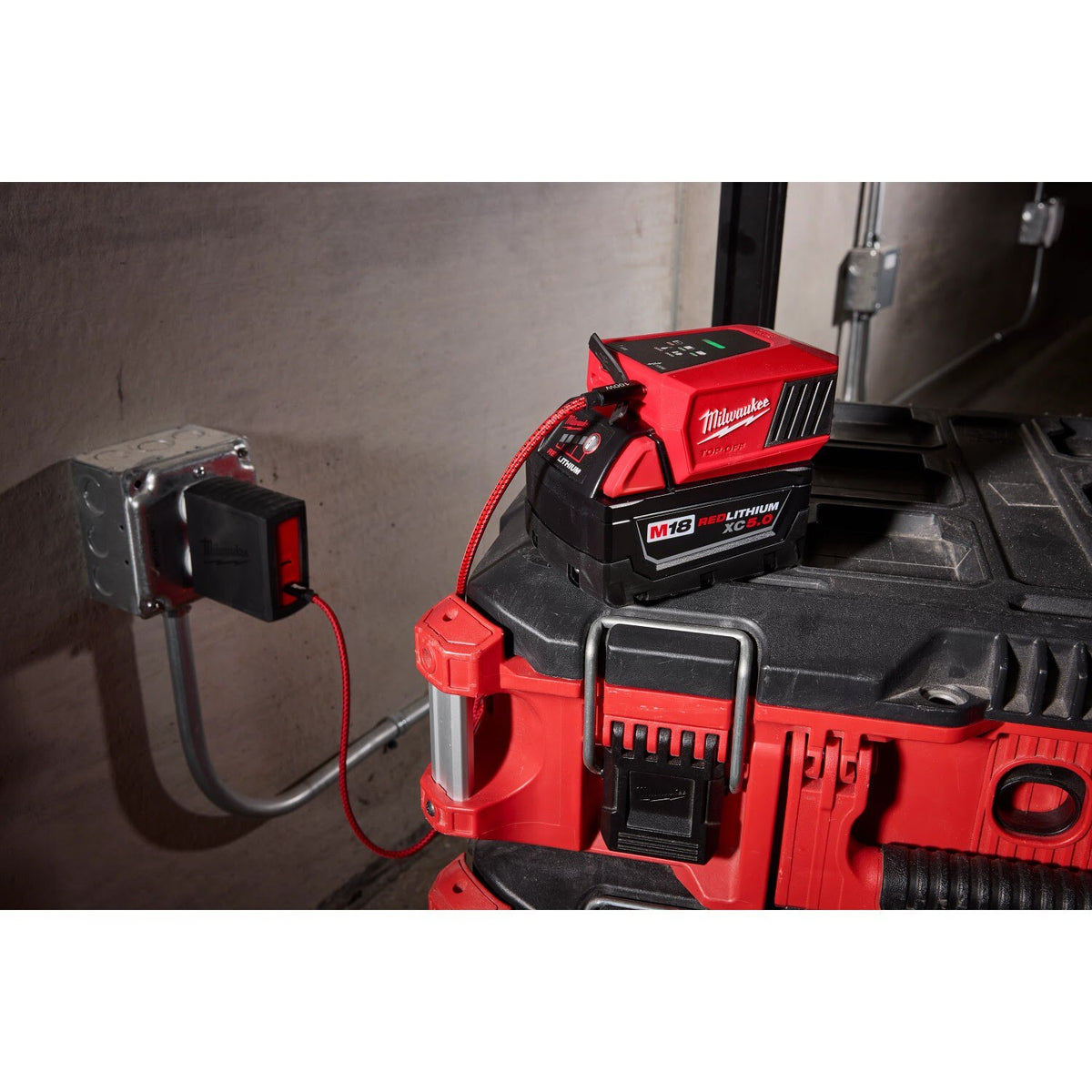 Milwaukee 48-59-2847 120W USB-C 2-Port Wall Adapter for Faster Device Charging - 4