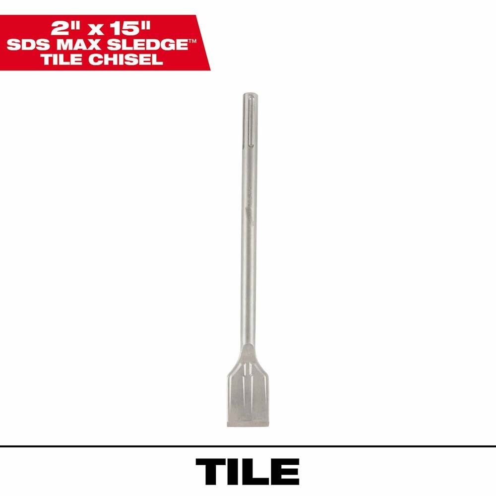 Milwaukee 48-62-4088 SDSMAX 3-1/4" x 12" Tile Chisel