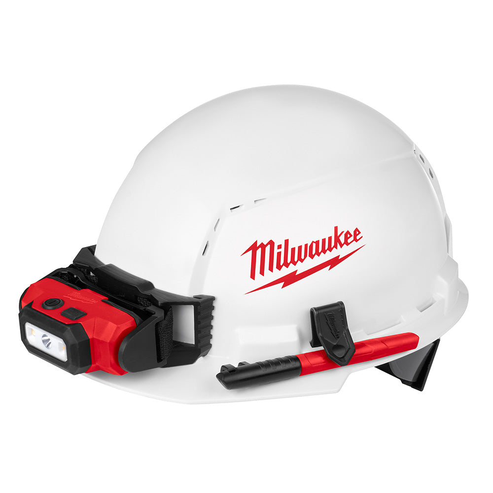 Milwaukee 48-73-1000 Front Brim Vented Hard Hat with BOLT Accessories
– Type 1 Class C - 2
