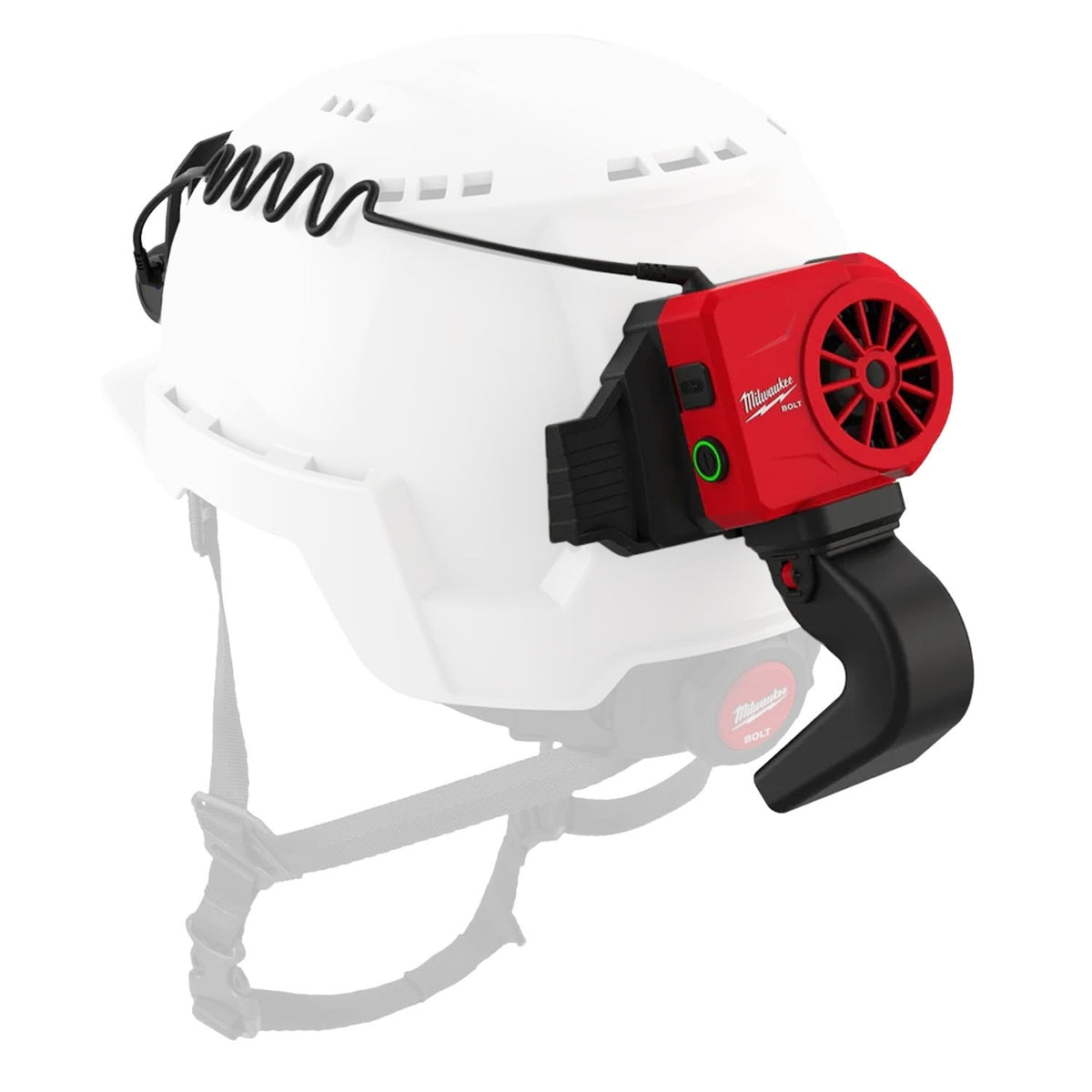Milwaukee 48-73-1385 BOLT REDLITHIUM USB Cooling Fan for Safety Helmets and Hard Hats - 2