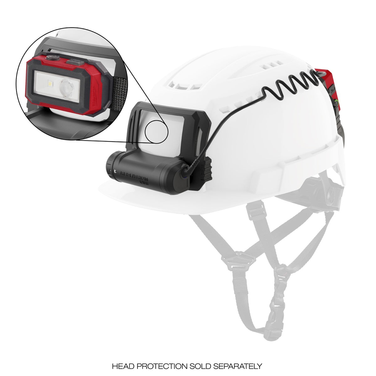 Milwaukee 48-73-1385 BOLT REDLITHIUM USB Cooling Fan for Safety Helmets and Hard Hats - 7