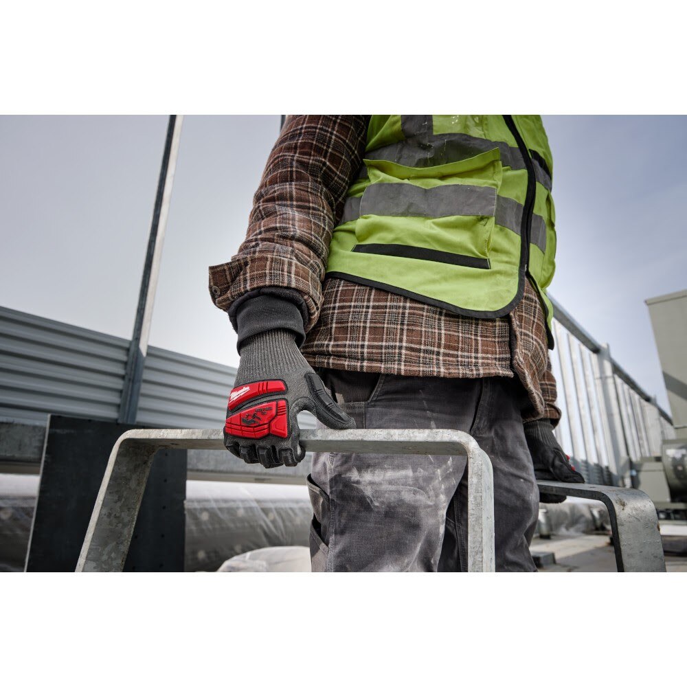 Milwaukee 48-73-8151 Impact Cut 5 Nitrile Dip Glove - M - 4