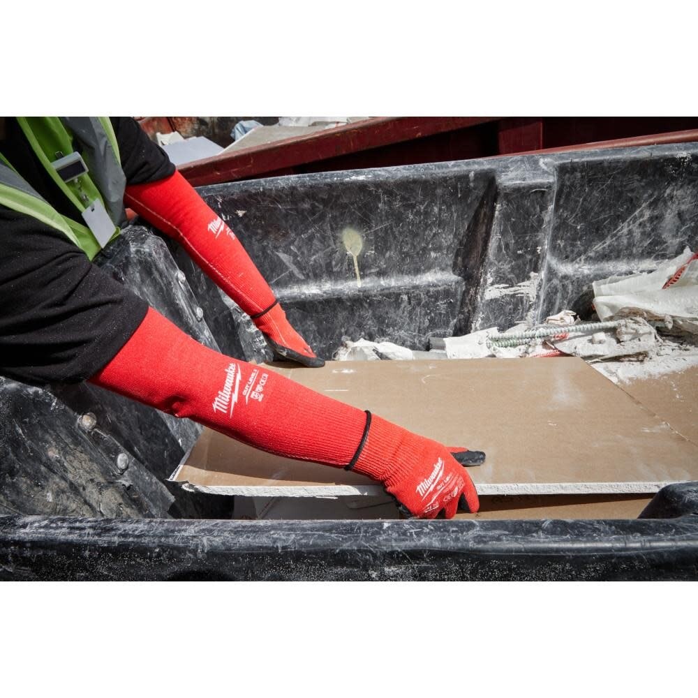 Milwaukee 48-73-9031B 18" Cut Level 3 Protective Sleeves - 12PK - 7