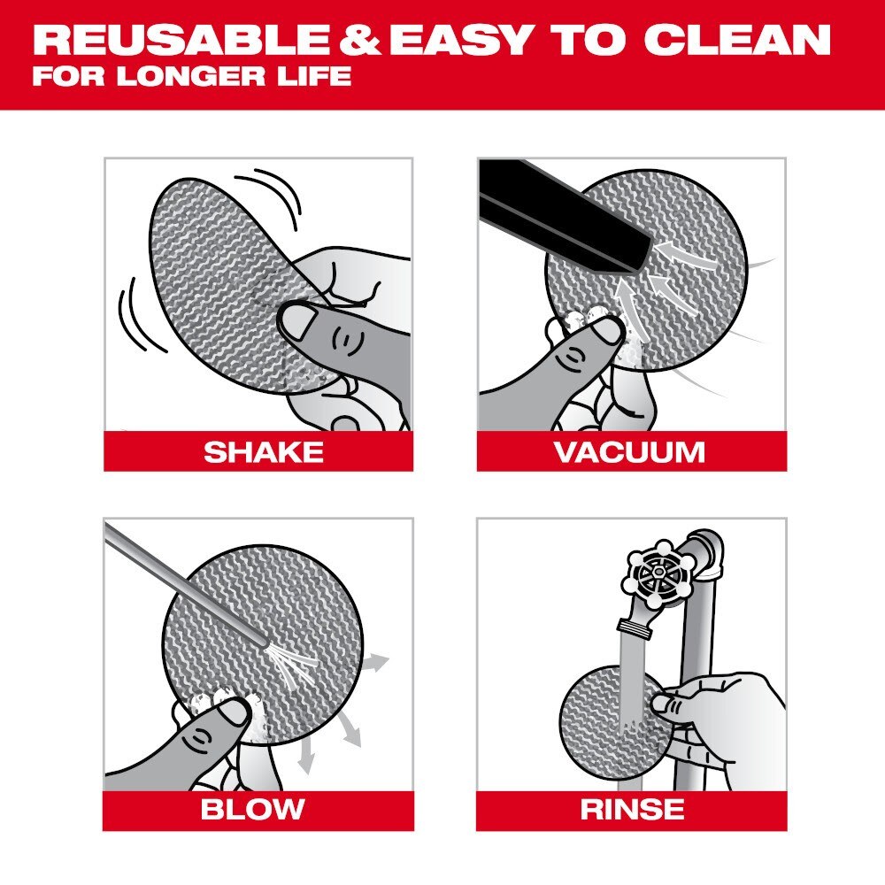 Milwaukee 48-80-6406 3" Assorted 80, 120, 180 Grit Mesh Sanding Discs with POWERGRID Tear Resistant Mesh - 36 pk + 3 Pad Savers - 9