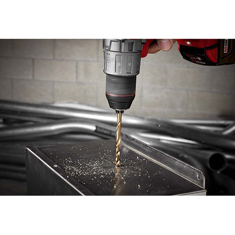 Milwaukee 48-89-2530 RED HELIX Cobalt Metric Drill Bit Set - 19 Piece for Hard Metal Applications - 4