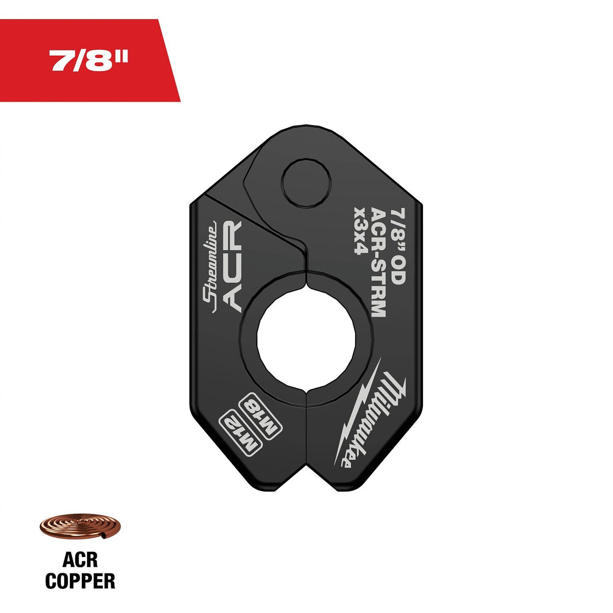 Milwaukee 49-16-2656MX 7/8" Streamline ACR Pivoting Press Ring - 12