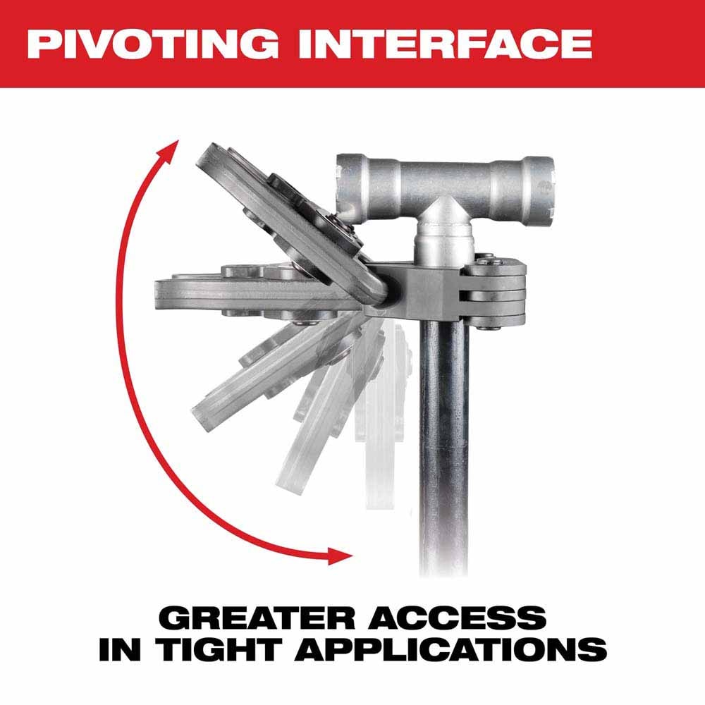 Milwaukee 49-16-2683 IPS-P Jaw and Pivoting Ring Kit-M18 FORCE LOGIC Press Tools 1/2"-2" Capacity - 5