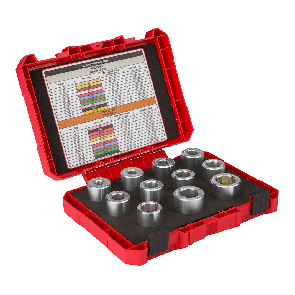 Milwaukee 49-16-BKITA 1/0 AWG - 750 MCM Al THHN / XHHW Bushing Kit
