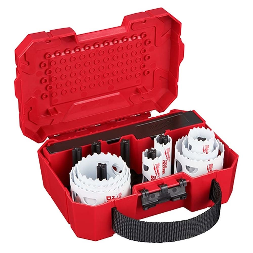 Milwaukee 49-22-4084 Automotive Hole Saw Kit - 11 Piece