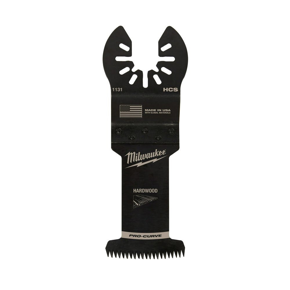 Milwaukee 49-25-1131 Milwaukee® OPEN-LOK™ 1-3/8" HCS JAPANESE TOOTH PRO-CURVE™ HARDWOOD BLADE 1PK