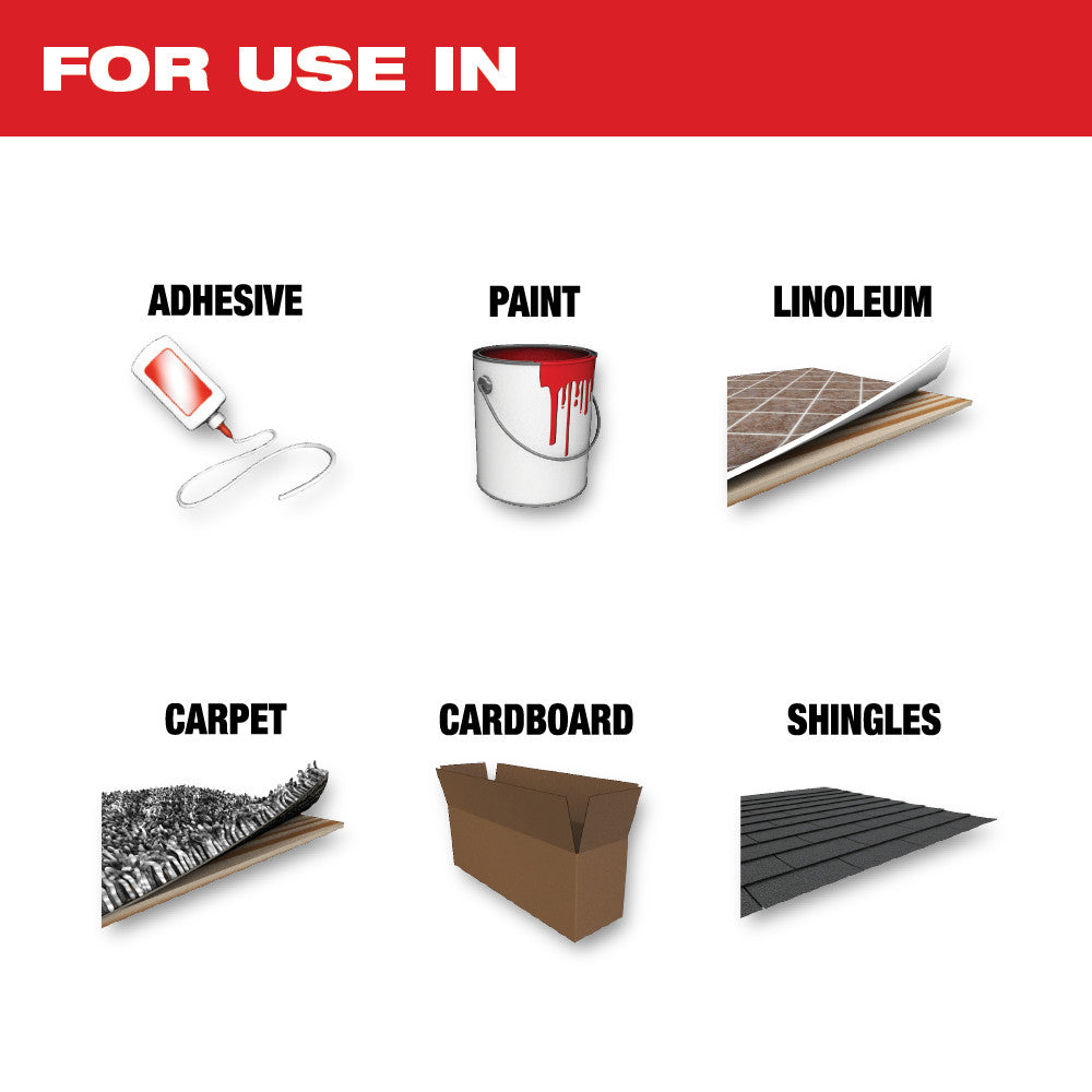 Milwaukee 49-25-2221 Milwaukee® OPEN-LOK™ 3-IN-1 MULTI-CUTTER SCRAPER BLADE 1PK - 3
