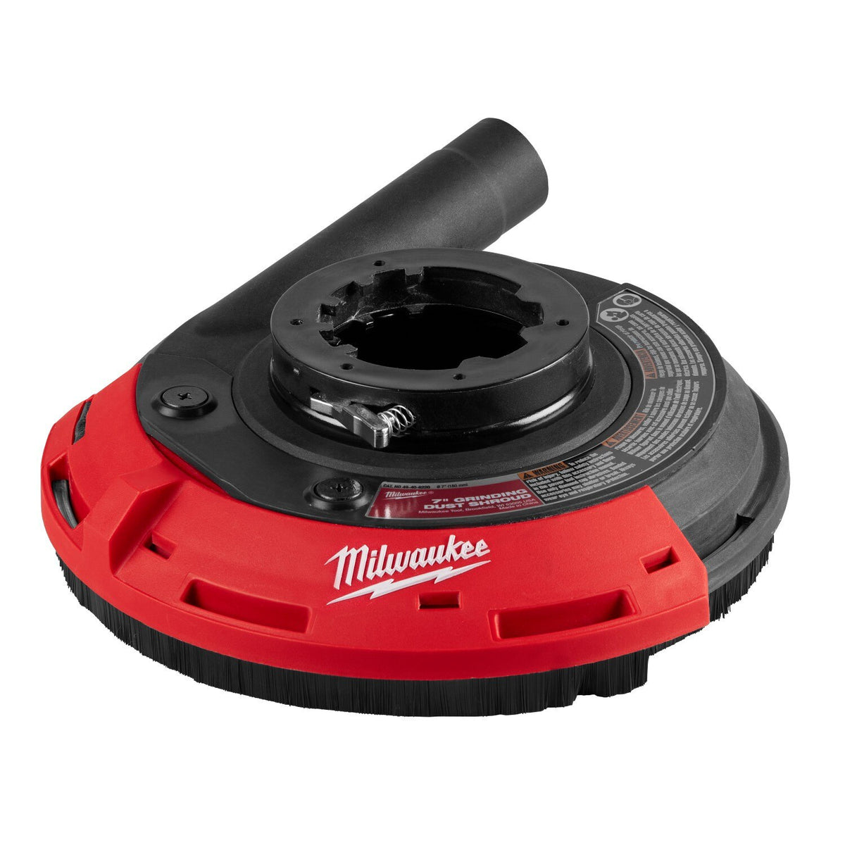 Milwaukee 49-40-6220 7" Surface Grinding Dust Shroud for OSHA Table 1 Dust Control