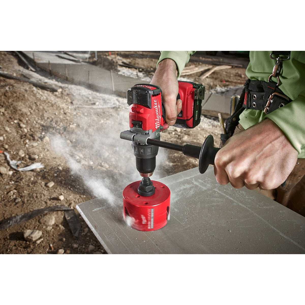 Milwaukee 49-56-9220 2-9/16" Big Hawg with Long Life 10X Larger Carbide Teeth - 7