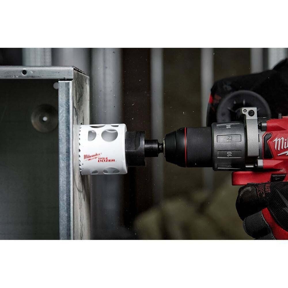 Milwaukee 49-56-9689 4-1/2" HOLE DOZER Bi-Metal Hole Saw with Arbor - 5