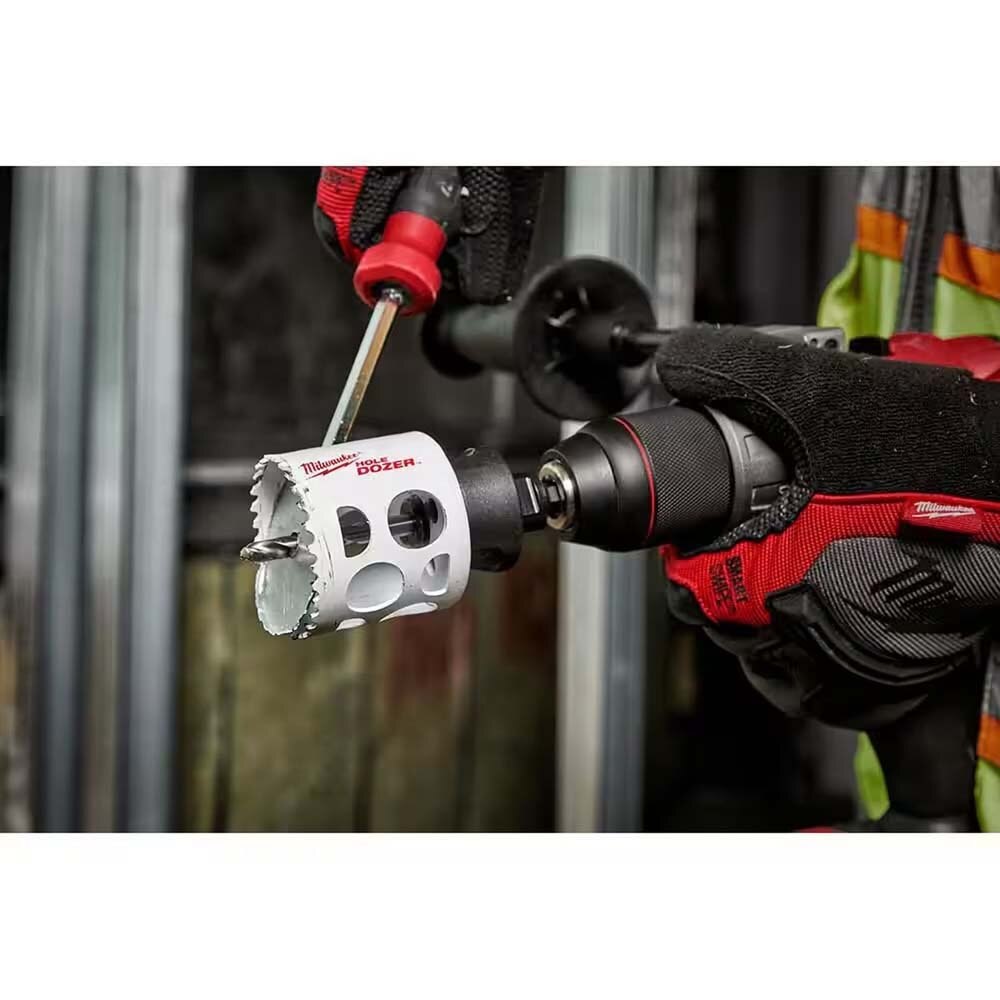 Milwaukee 49-56-9698 6" Hole Dozer Bi-Metal Hole Saw with Arbor - 4