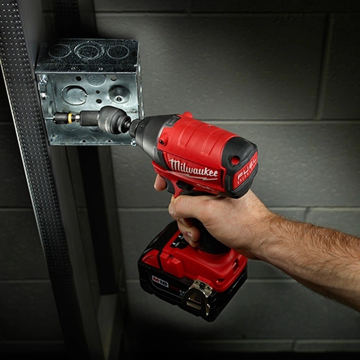 Milwaukee 49-66-4717 SHOCKWAVE 1/2" Insert Impact Magnetic Nut Driver - 4