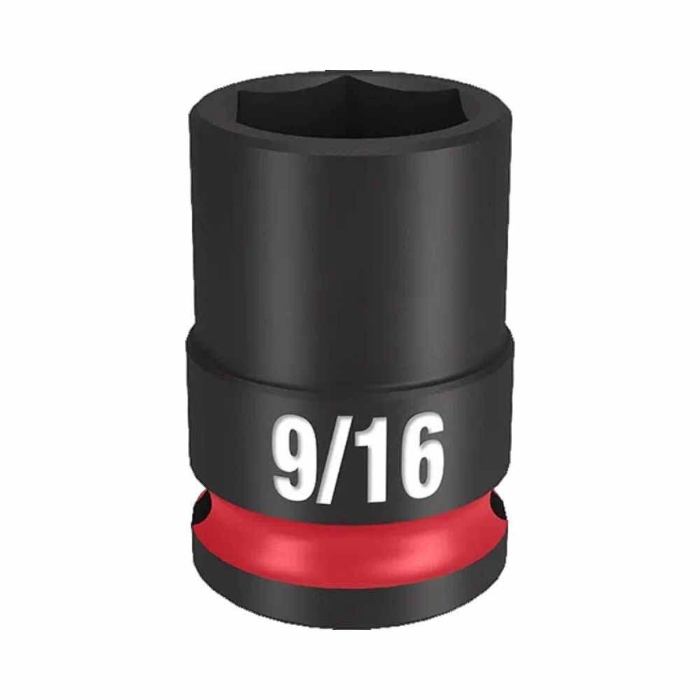 Milwaukee 49-66-6107 SHOCKWAVE Impact Duty™ 3/8" Drive 9/16" Standard 6 Point Socket - 2