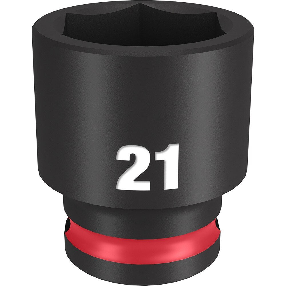 Milwaukee 49-66-6144 SHOCKWAVE Impact Duty™ 3/8"Drive 21MM Standard 6 Point Socket