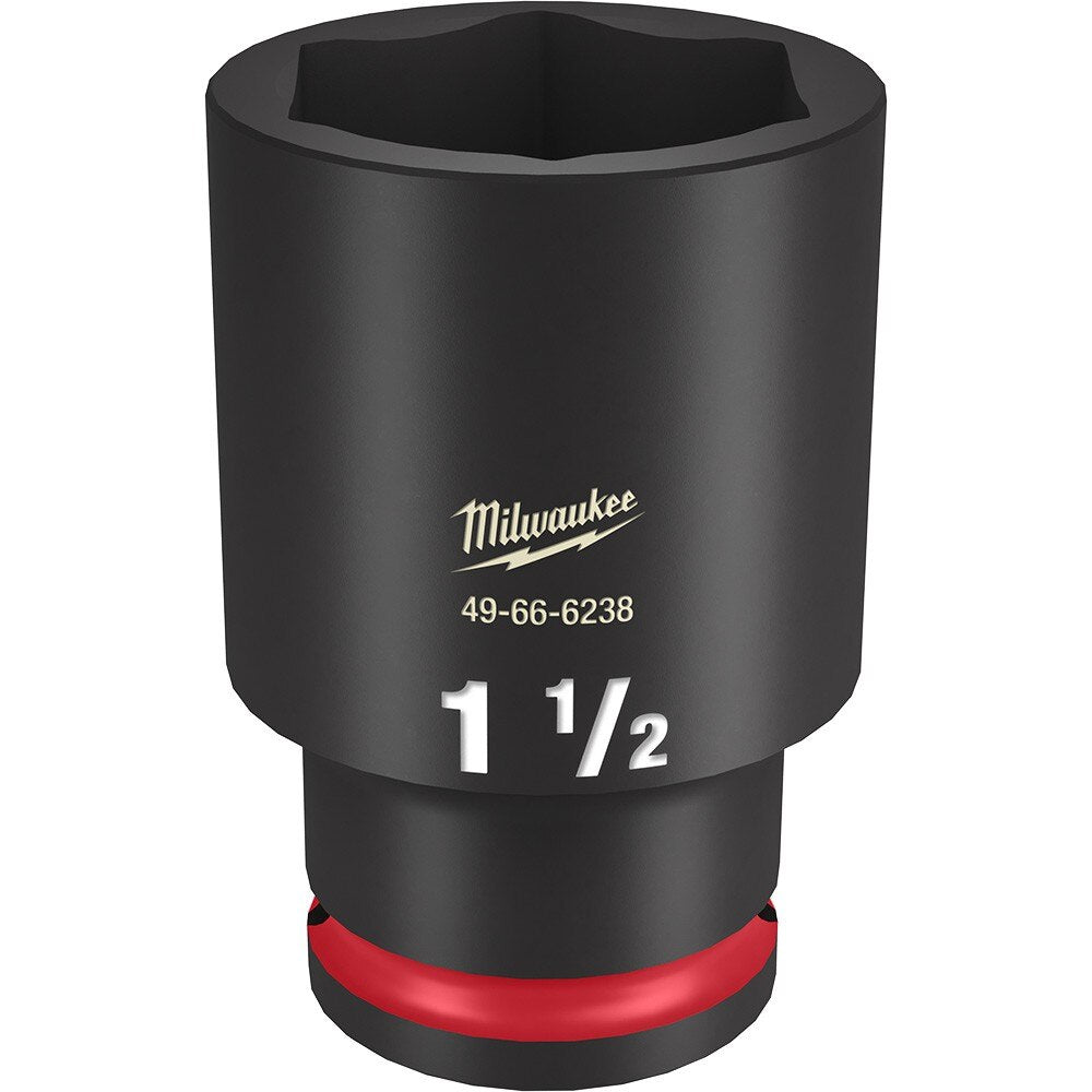 Milwaukee 49-66-6238 SHOCKWAVE Impact Duty™ 1/2"Drive 1-1/2" Deep 6 Point Socket