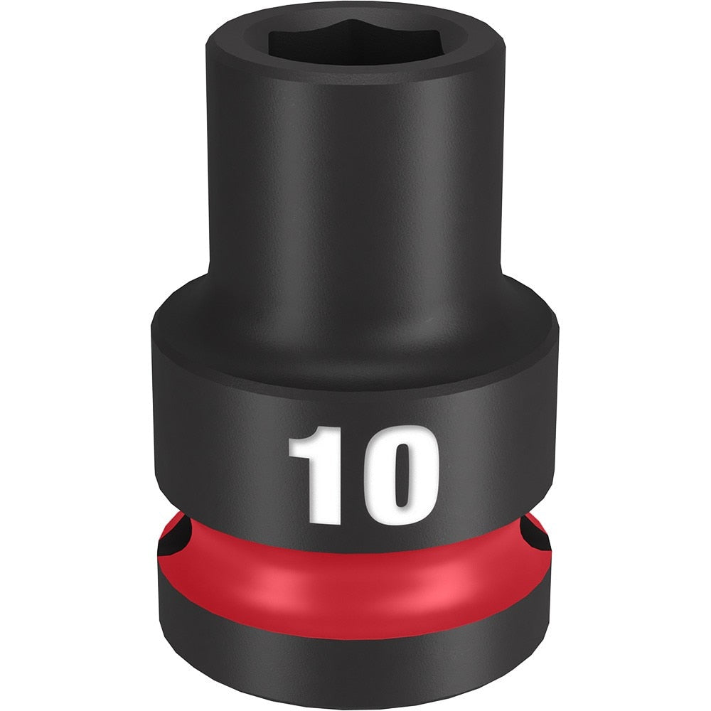 Milwaukee 49-66-6242 SHOCKWAVE Impact Duty™ 1/2"Drive 10MM Standard 6 Point Socket
