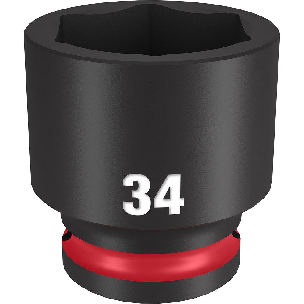 Milwaukee 49-66-6266 SHOCKWAVE Impact Duty™ 1/2"Drive 34MM Standard 6 Point Socket