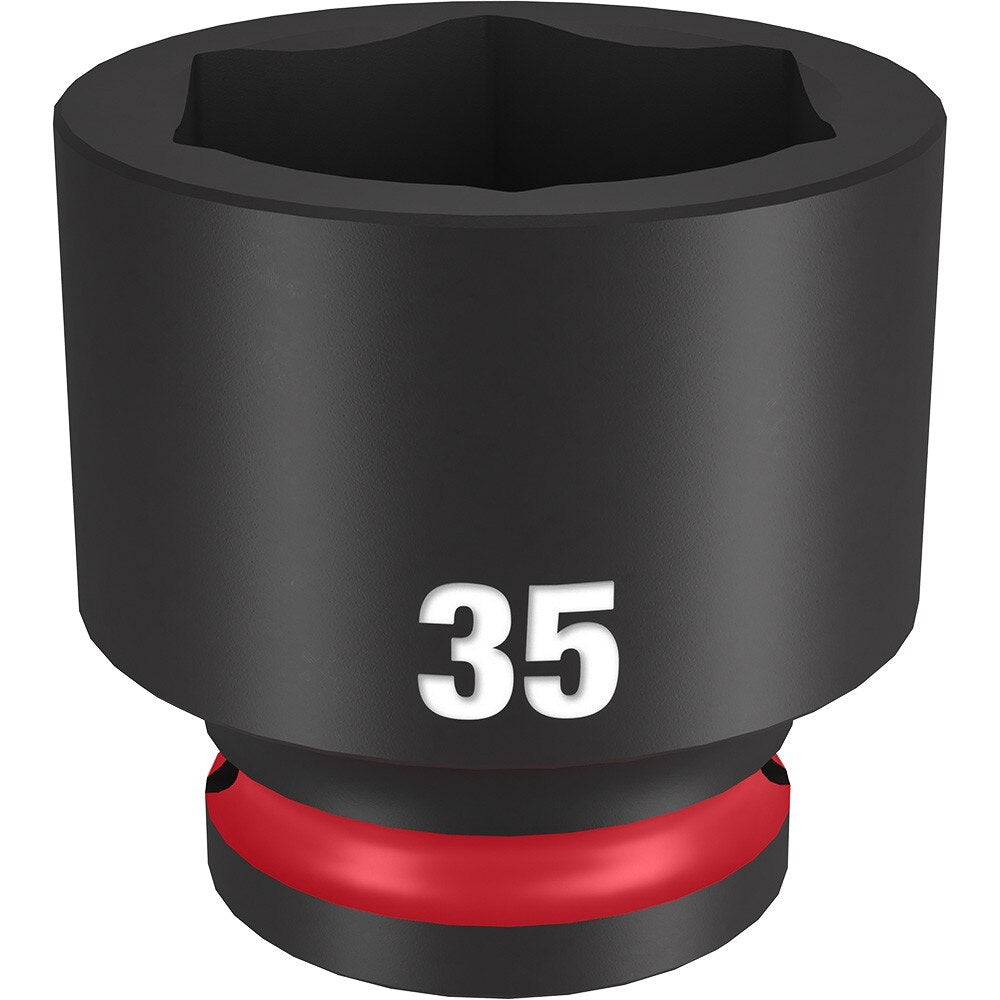 Milwaukee 49-66-6267 SHOCKWAVE Impact Duty™ 1/2"Drive 35MM Standard 6 Point Socket
