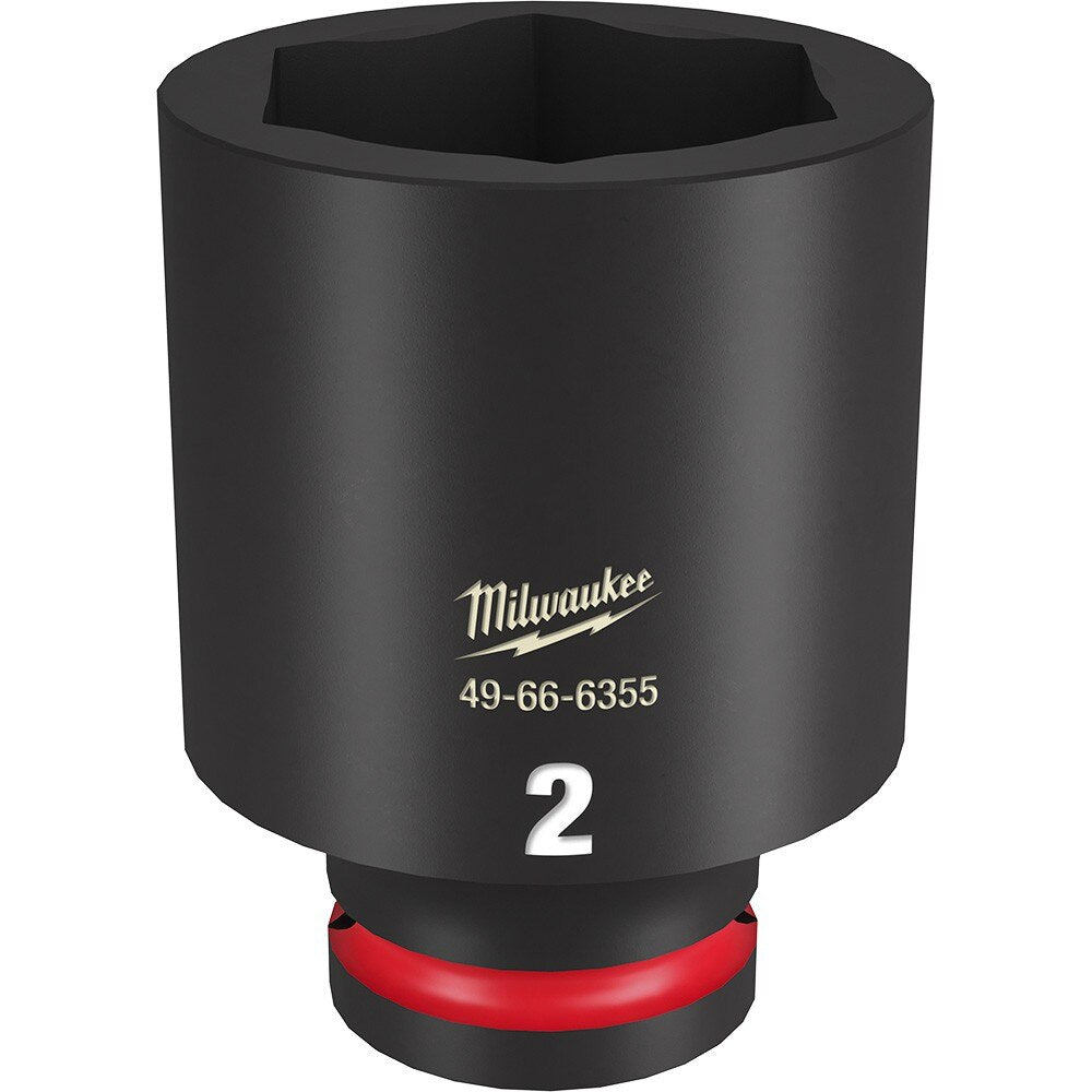 Milwaukee 49-66-6355 SHOCKWAVE Impact Duty™ 3/4"Drive 2" Deep 6 Point Socket
