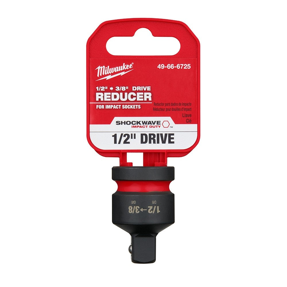 Milwaukee 49-66-6725 SHOCKWAVE Impact Duty™ 1/2" Drive 3/8" Drive Reducer