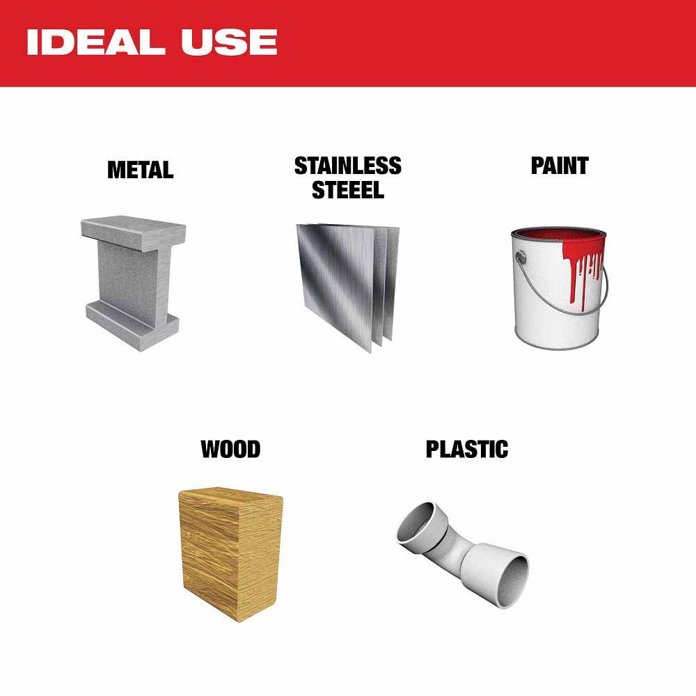 Milwaukee 49-92-9000 10PC 2" Quick Change Disc Kit - 4