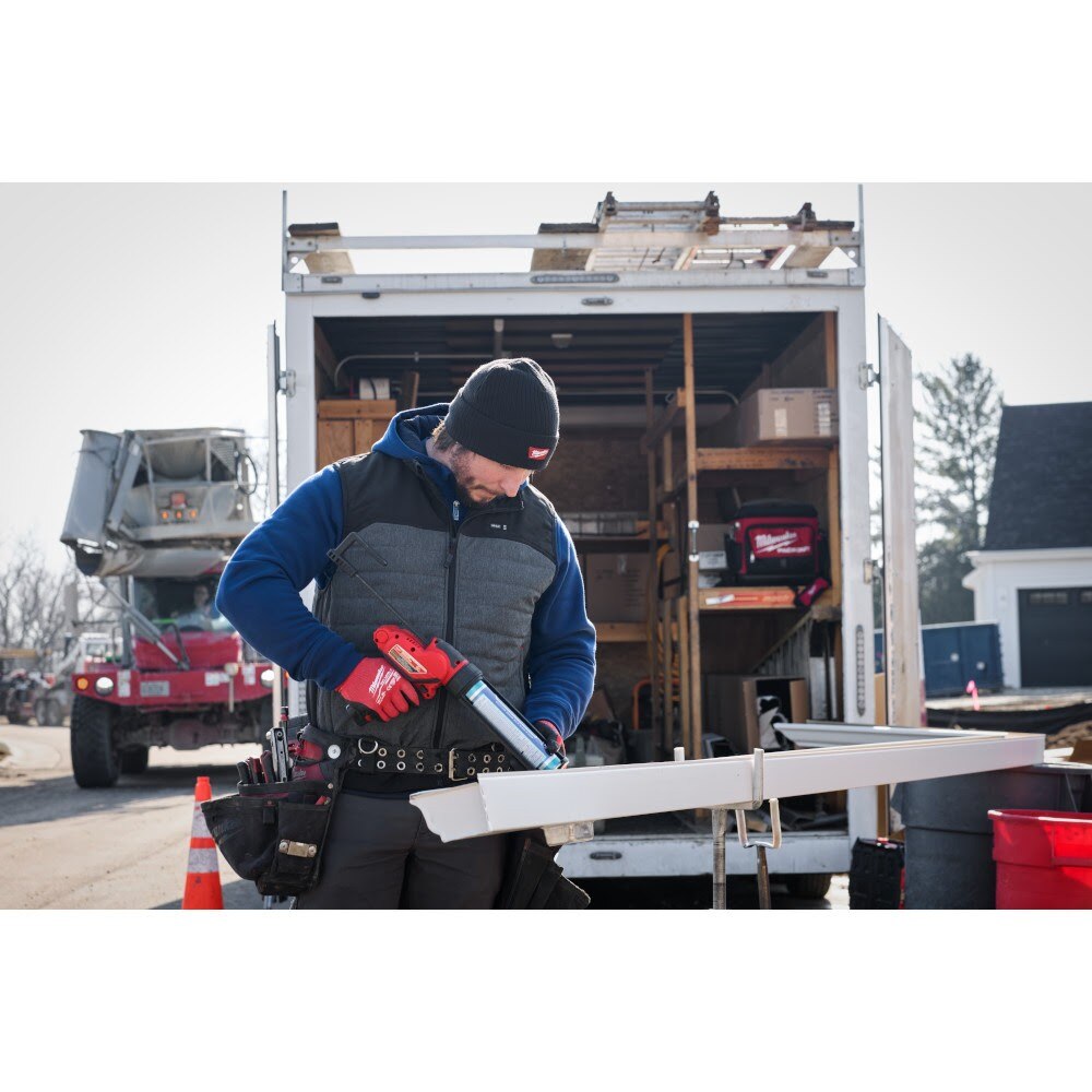 Milwaukee M750B Rib-Knit Cuffed Beanie - Black - 4