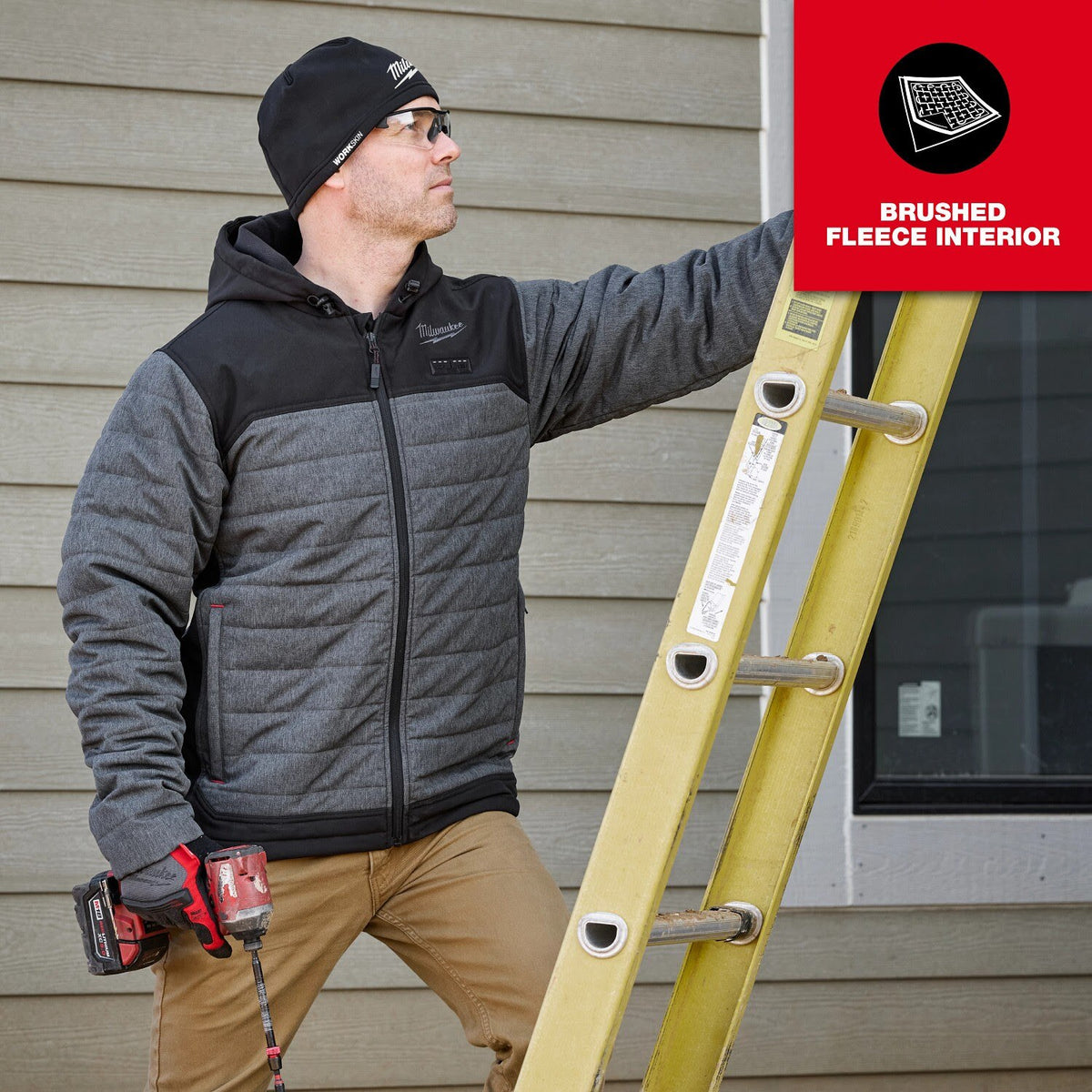 Milwaukee M752B WORKSKIN Low-Profile Beanie - 5