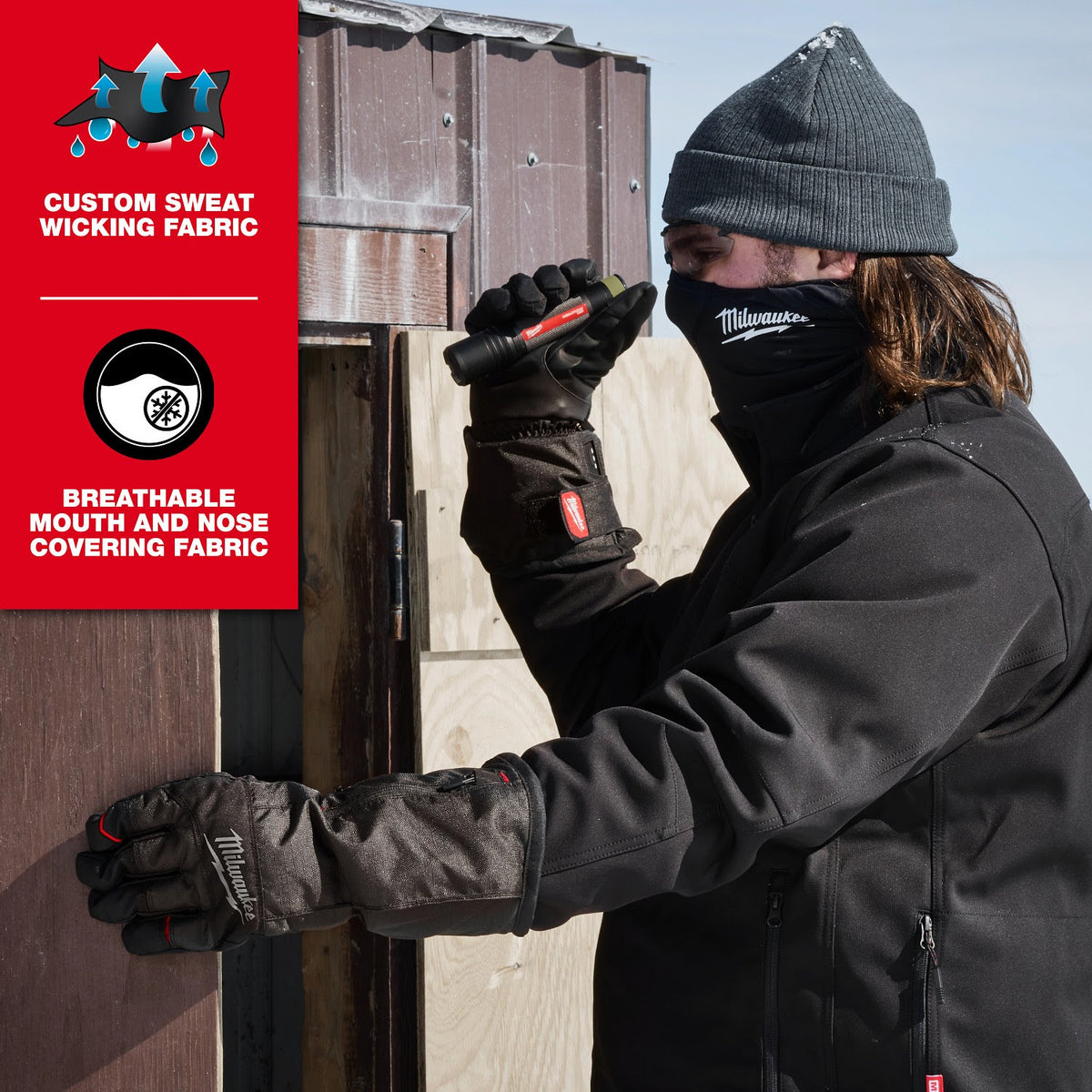 Milwaukee M753B WORKSKIN Balaclava - 3