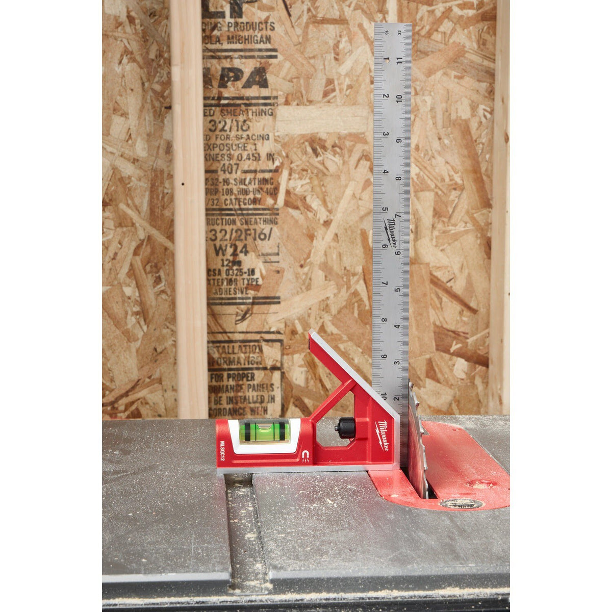 Milwaukee MLSQC12 12 in Magnetic Combination Square with Rare Earth Magnets - 6
