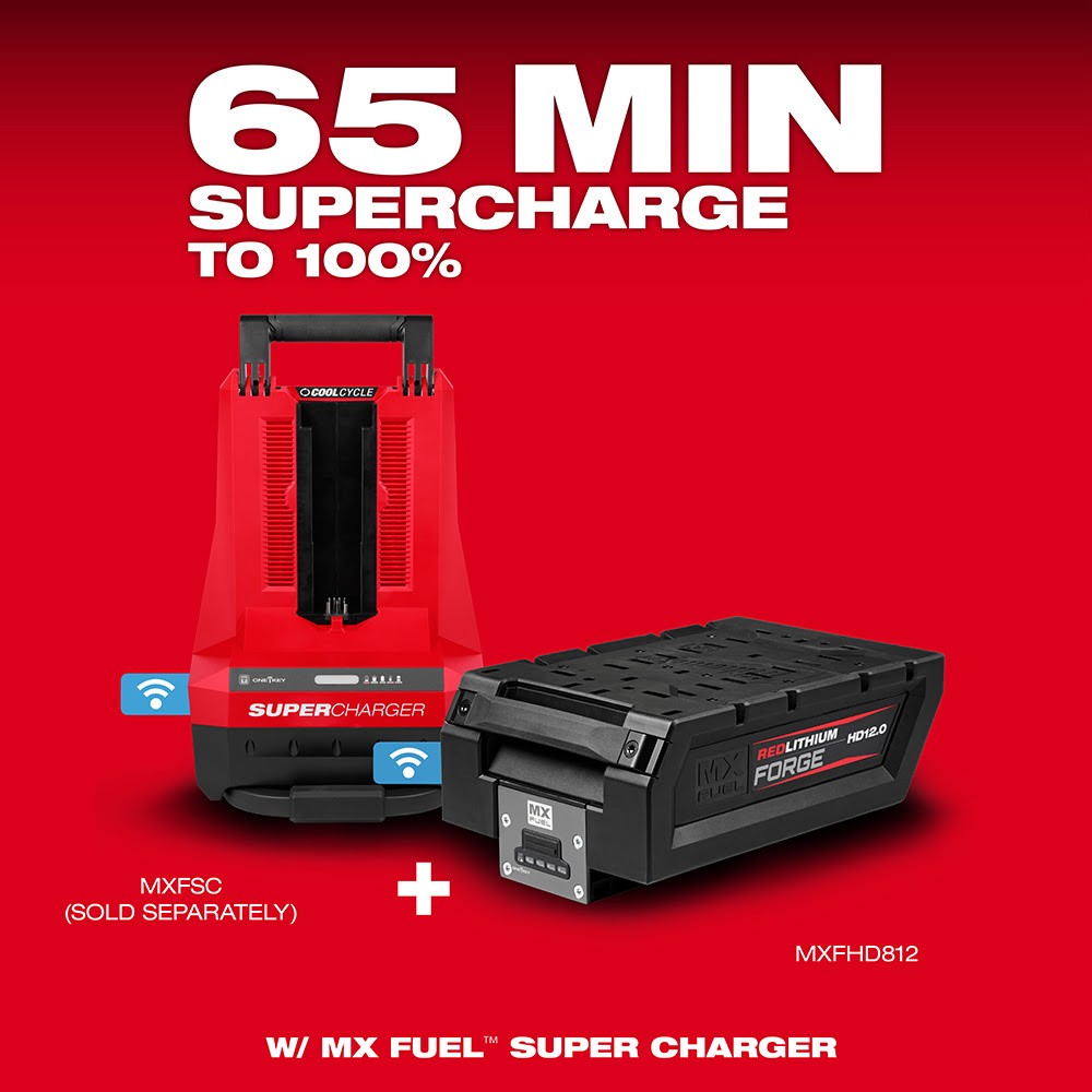 Milwaukee MXFHD812 MX FUEL REDLITHIUM FORGE HD12.0 Battery Pack - 5