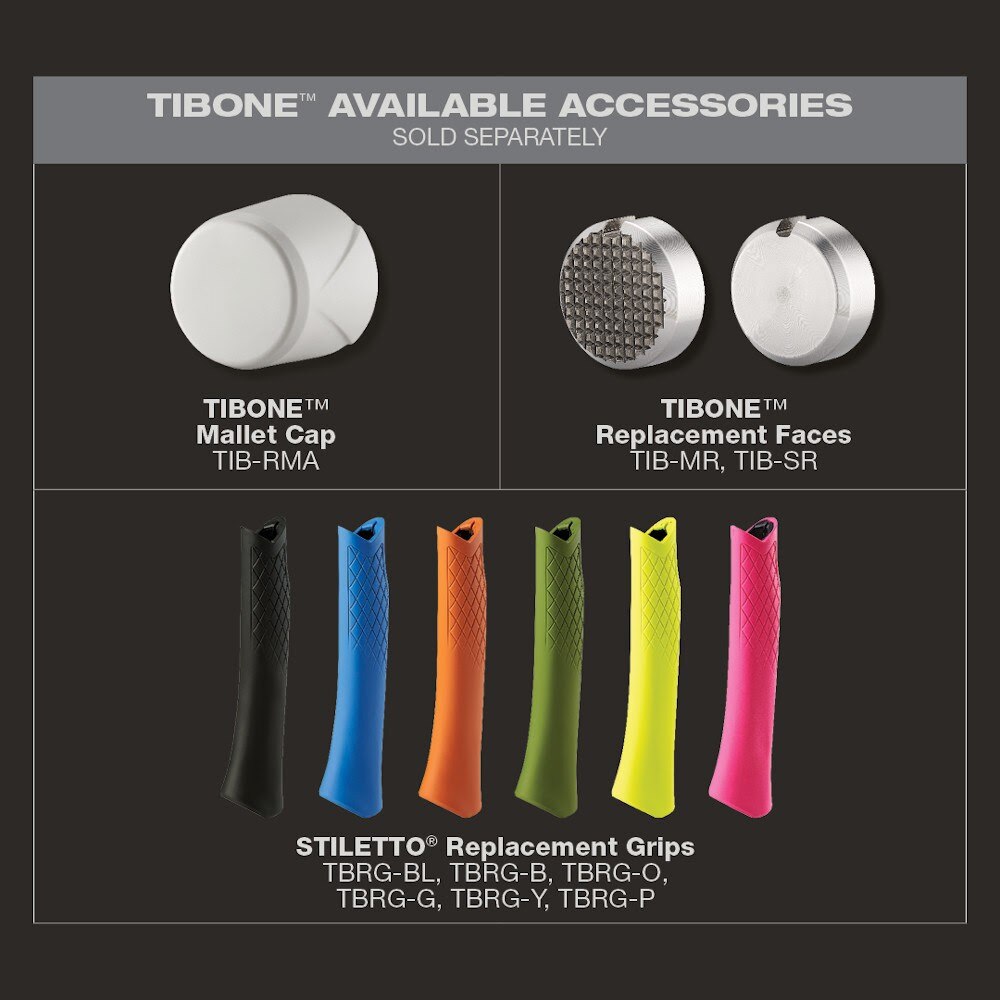 Stiletto TIB-RMA TIBONE Mallet Cap - 5
