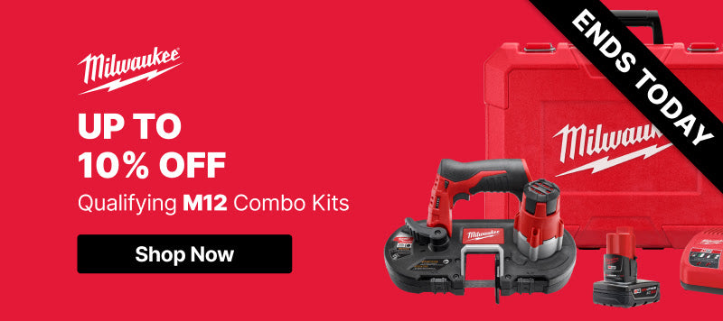Up to 10% Off Milwaukee M12 Combo Kits