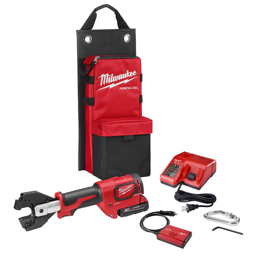 Milwaukee 2777-21 18-Volt M18 Force Logic 1590 ACSR Cable Cutter Kit:  : Tools & Home Improvement