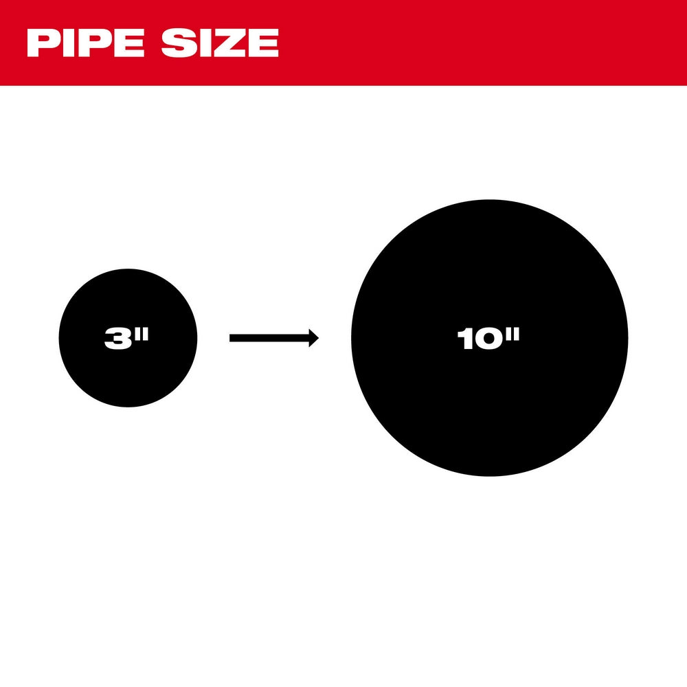 Milwaukee 2976-22 M18 325’ Stiff Pipeline Inspection System