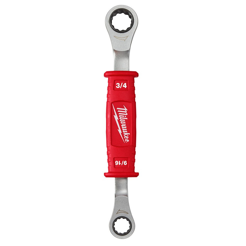 Milwaukee 48-22-9211 Lineman’s 2-in-1 Insulated Ratcheting Box Wrench