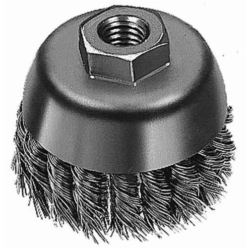 Milwaukee 48-52-1350 4" Knot Wire Cup Brush - Carbon Steel