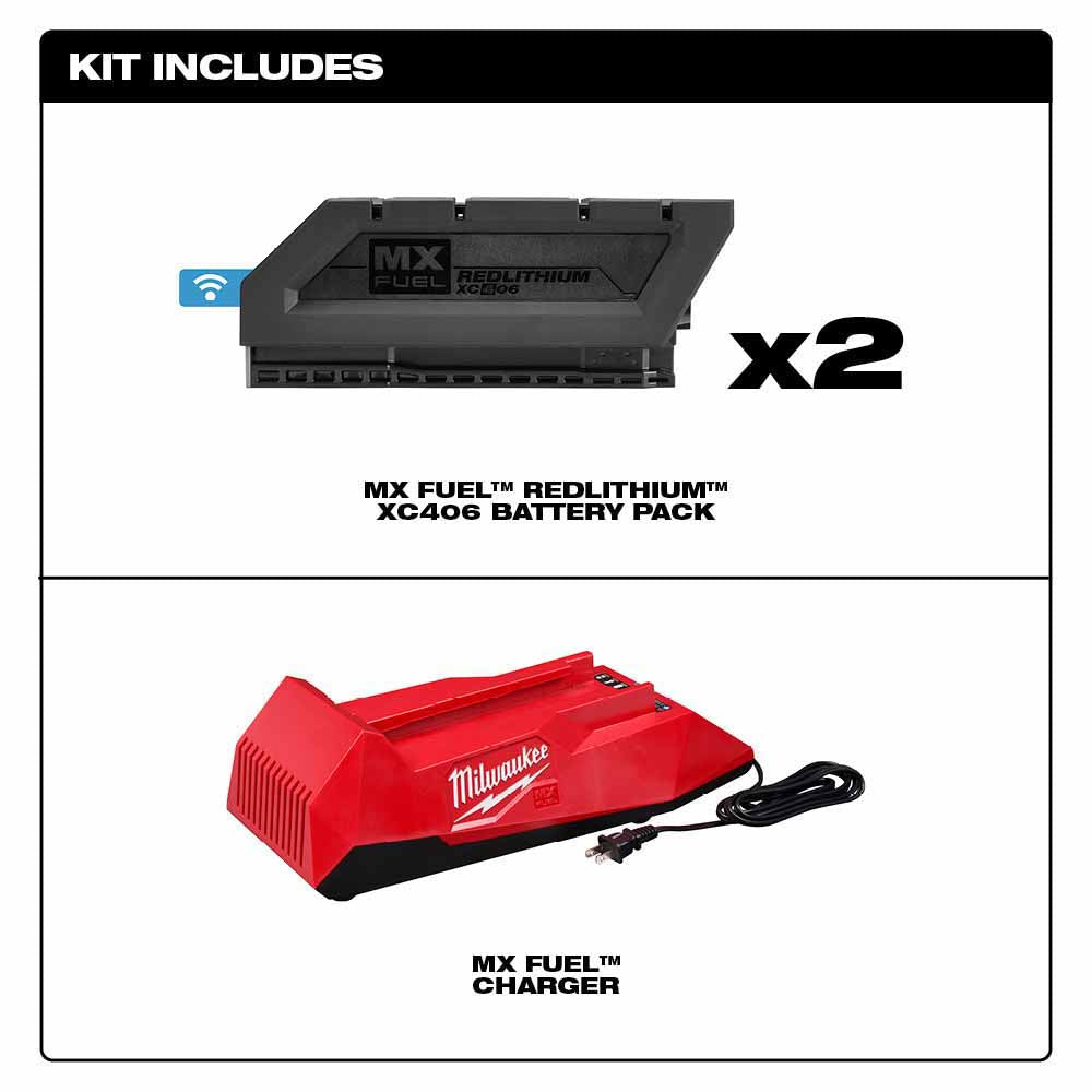 Milwaukee MXFC-2XC MX FUEL™ XC406 Battery/Charger Expansion Kit