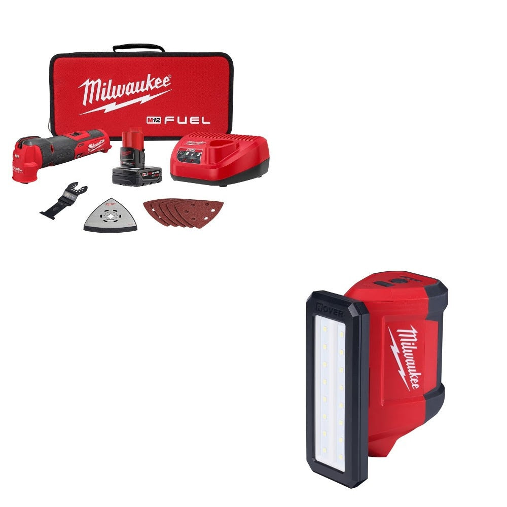 Milwaukee 2526-21XC Oscillating Multi-Tool Kit W/ FREE 2367-20 Flood Light