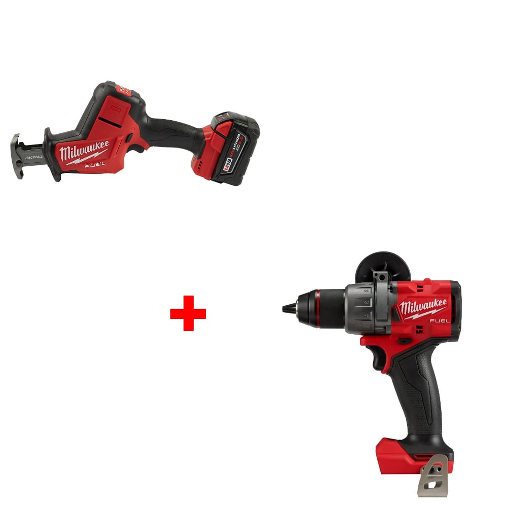 Milwaukee 2719-21 M18 FUEL Hackzall Kit w/ FREE 2904-20 M18 Hammer Drill/Driver