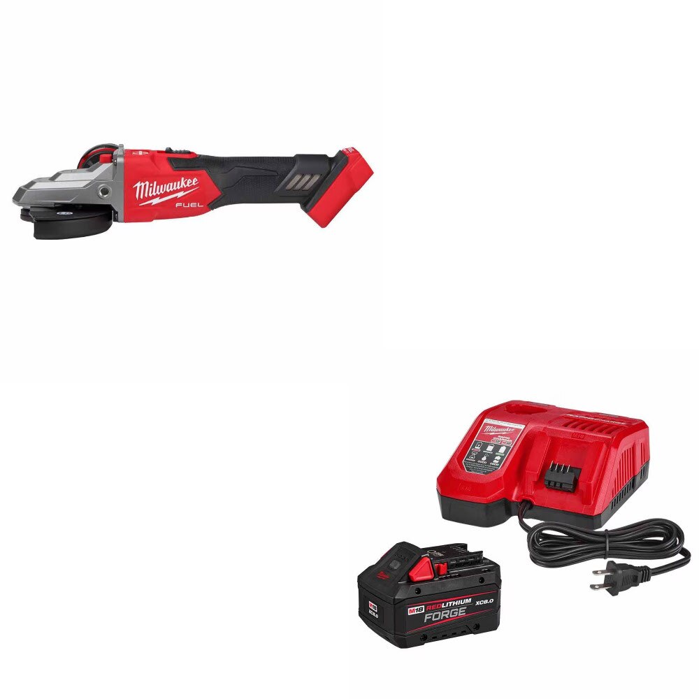 Milwaukee 2887-20 Grinder Kit W/ FREE 48-59-1881 Starter Kit