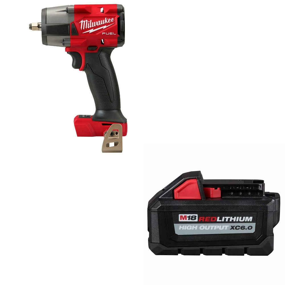 Milwaukee  2960-20 M18 FUEL 3/8" Impact Wrench W/ 48-11-1865 M18 Battery Pack