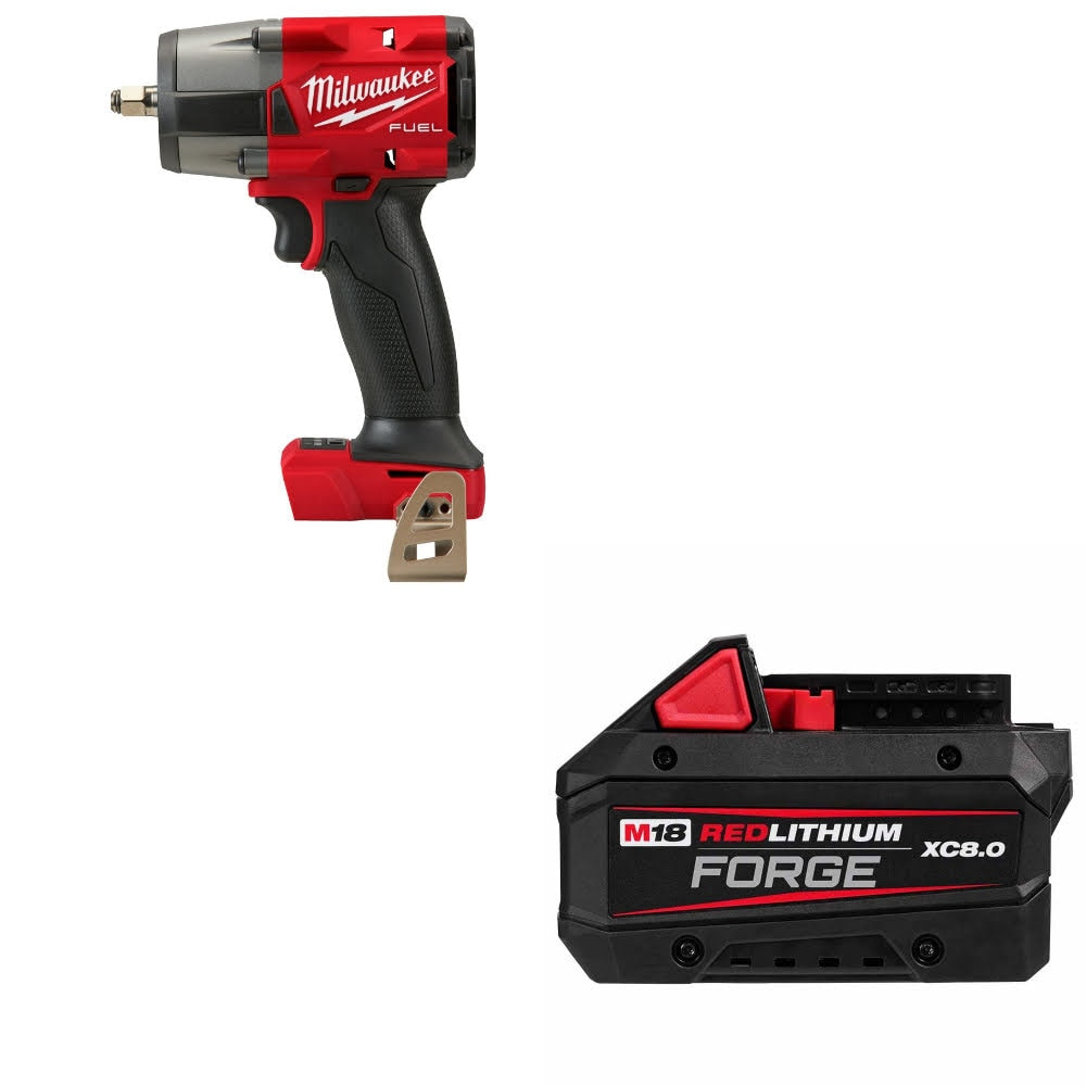 Milwaukee  2960-20 M18 FUEL 3/8" Impact Wrench W/ 48-11-1881 M18 Battery Pack