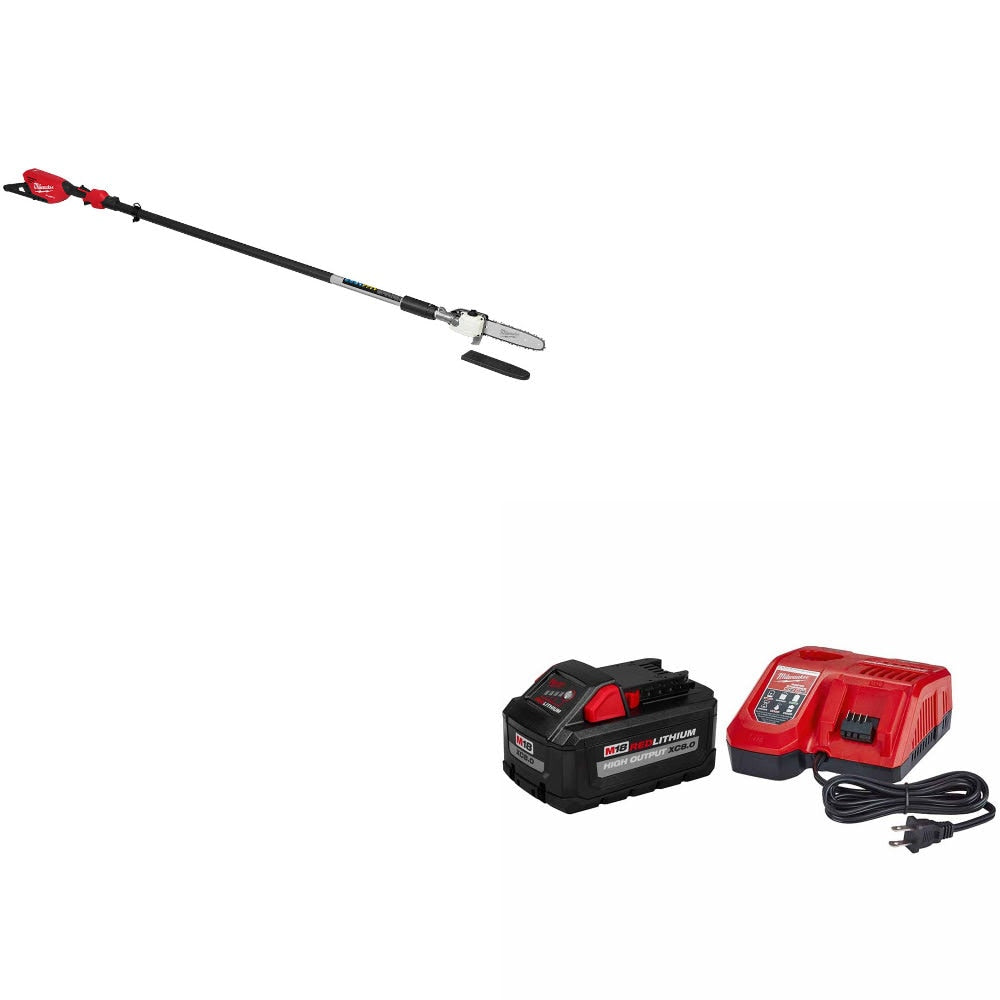Milwaukee 3013-20 M18 FUEL Pole Saw W/ 48-59-1880 M18 XC8.0 Starter Kit