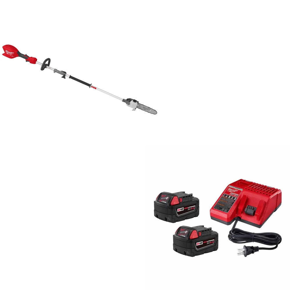 Milwaukee 3016-20PS M18 FUEL Pole Saw W/ 48-59-1852B M18 18V Starter Kit
