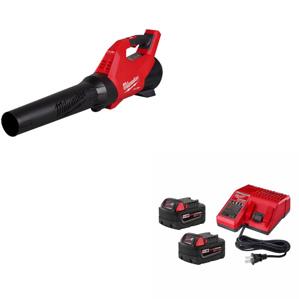Milwaukee 3017-20 M18 FUEL Blower, Bare Tool W/ 48-59-1852B M18 18V Starter Kit