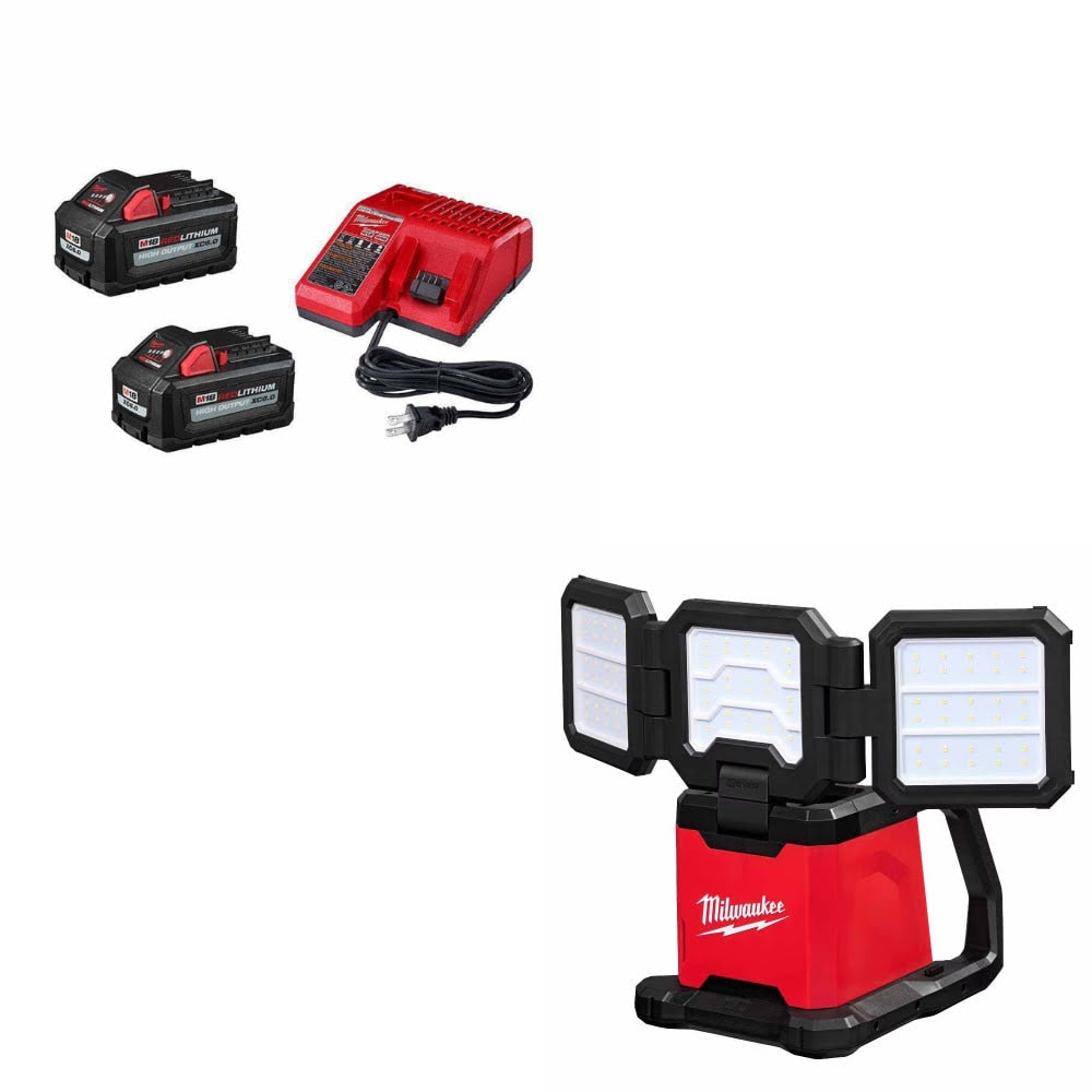 Milwaukee 48-59-1862S Battery/Charger Kit W/ FREE 2368-20 ROVER Light